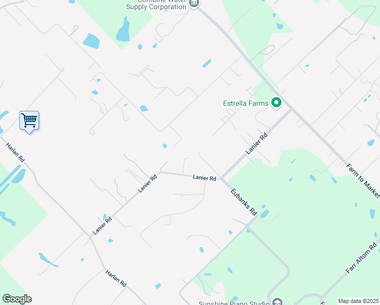 map of restaurants, bars, coffee shops, grocery stores, and more near 675 Pleasant Drive in Seagoville