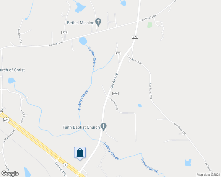 map of restaurants, bars, coffee shops, grocery stores, and more near 863 County Road 379 in Smiths Station