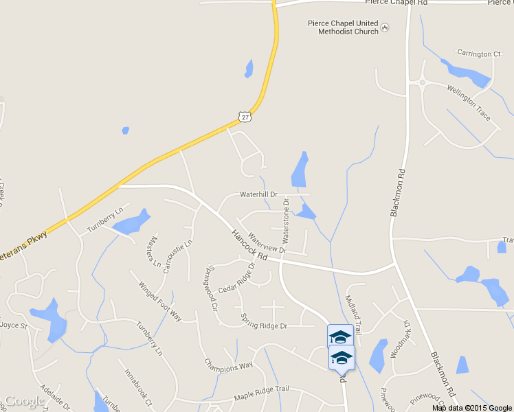map of restaurants, bars, coffee shops, grocery stores, and more near 1063 Watervalley Drive in Columbus