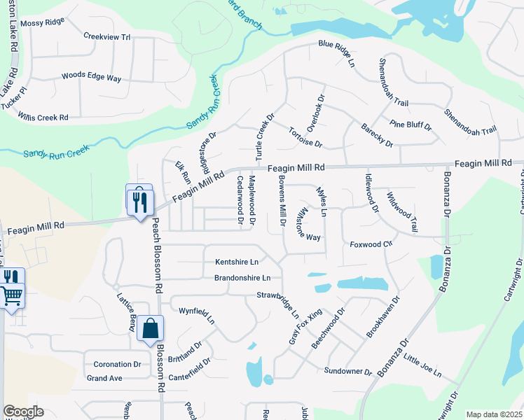 map of restaurants, bars, coffee shops, grocery stores, and more near 113 Ironwood Drive in Bonaire