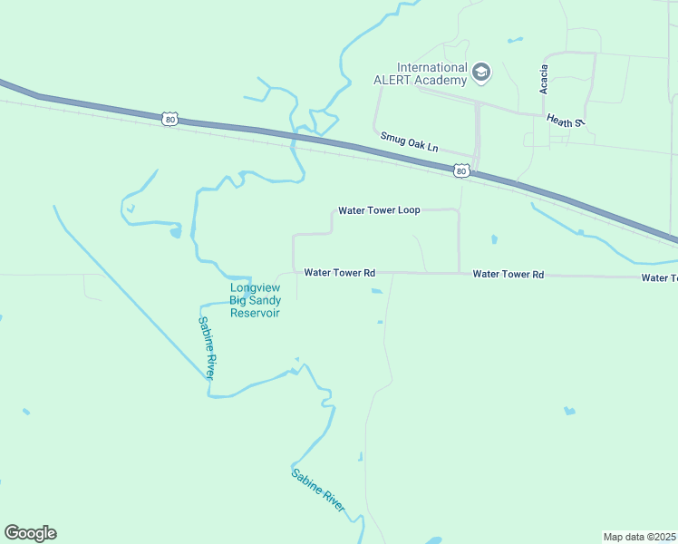 map of restaurants, bars, coffee shops, grocery stores, and more near 1038 Water Tower Road in Big Sandy