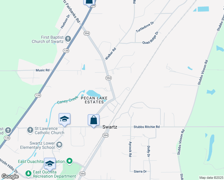 map of restaurants, bars, coffee shops, grocery stores, and more near 101 Old Depot Road in Monroe