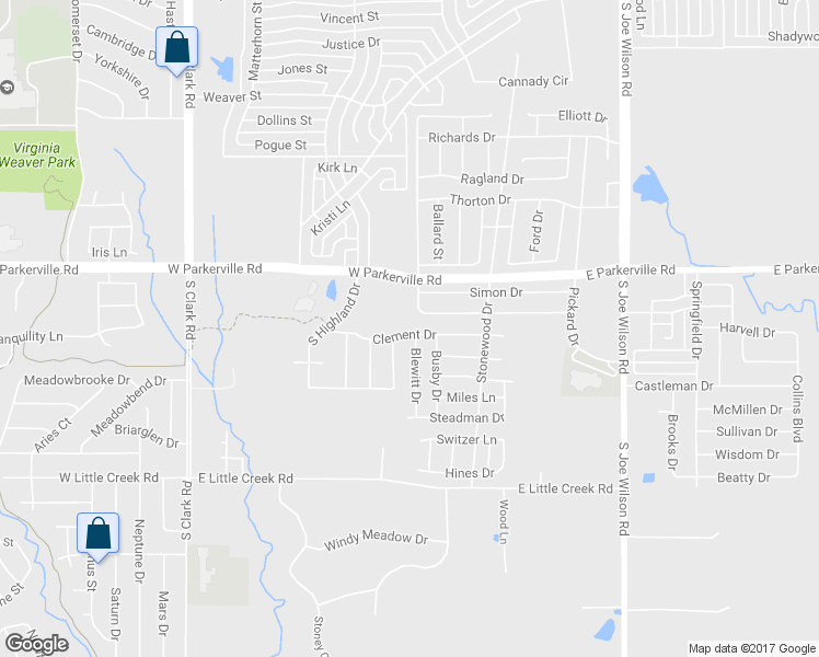 map of restaurants, bars, coffee shops, grocery stores, and more near 800 Clement Drive in Cedar Hill