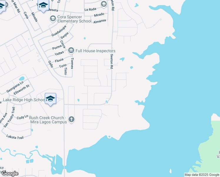 map of restaurants, bars, coffee shops, grocery stores, and more near 7532 Balaton Court in Grand Prairie