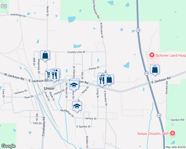 map of restaurants, bars, coffee shops, grocery stores, and more near 100-106 White Street in Union