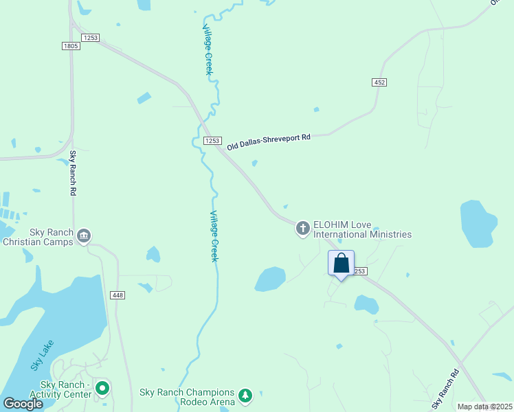 map of restaurants, bars, coffee shops, grocery stores, and more near 20925 Fm 1253 in Lindale