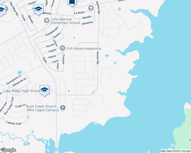 map of restaurants, bars, coffee shops, grocery stores, and more near 7532 Balaton Court in Grand Prairie