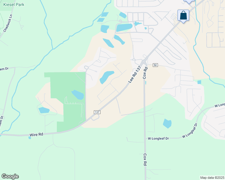 map of restaurants, bars, coffee shops, grocery stores, and more near 4800 Lee Road 137 in Auburn