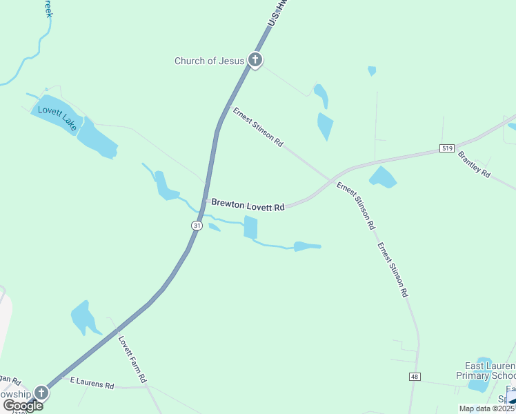 map of restaurants, bars, coffee shops, grocery stores, and more near 738 Brewton Lovett Road in East Dublin