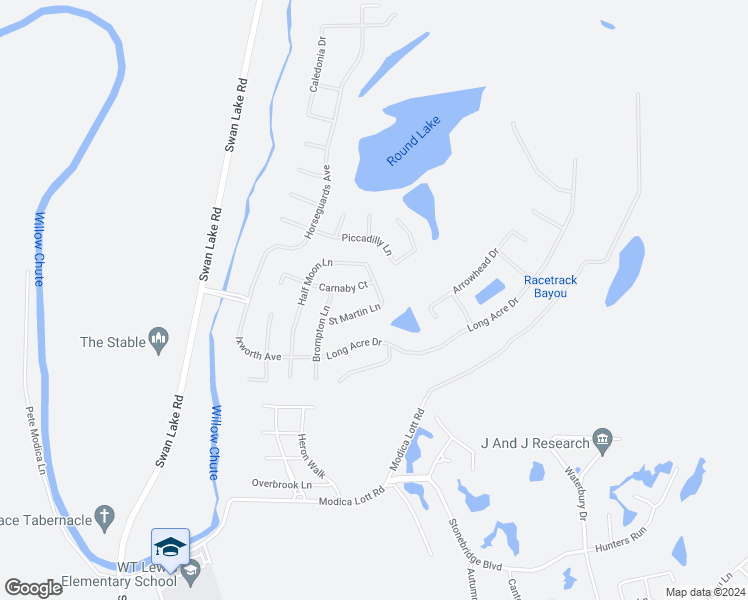 map of restaurants, bars, coffee shops, grocery stores, and more near 718 Saint Martin Lane in Bossier City
