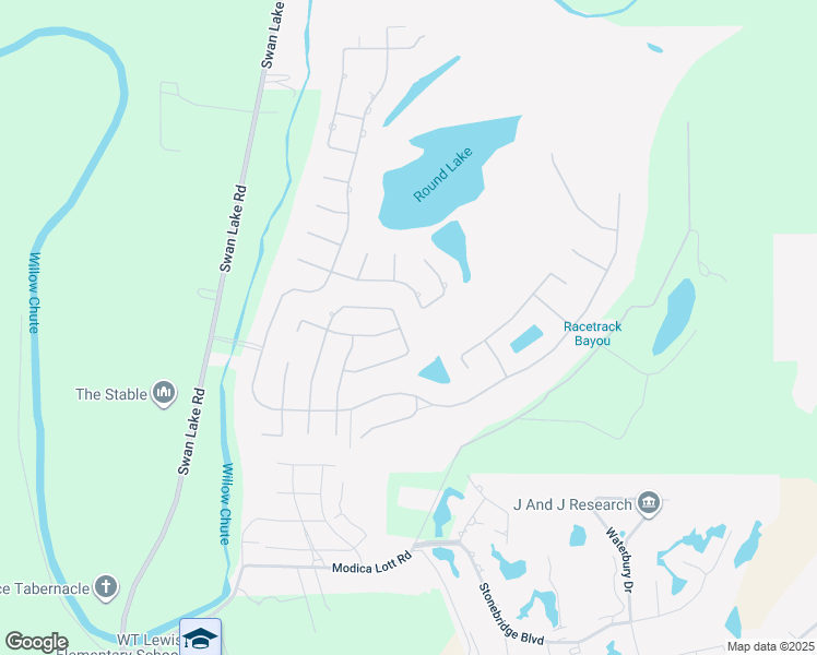 map of restaurants, bars, coffee shops, grocery stores, and more near 534 Half Moon Lane in Bossier City