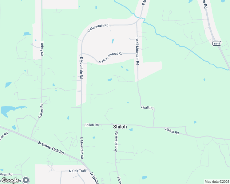 map of restaurants, bars, coffee shops, grocery stores, and more near 572 East Mountain Road in Longview