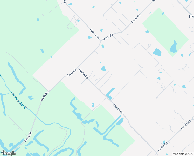 map of restaurants, bars, coffee shops, grocery stores, and more near 165 Harlan Road in Seagoville