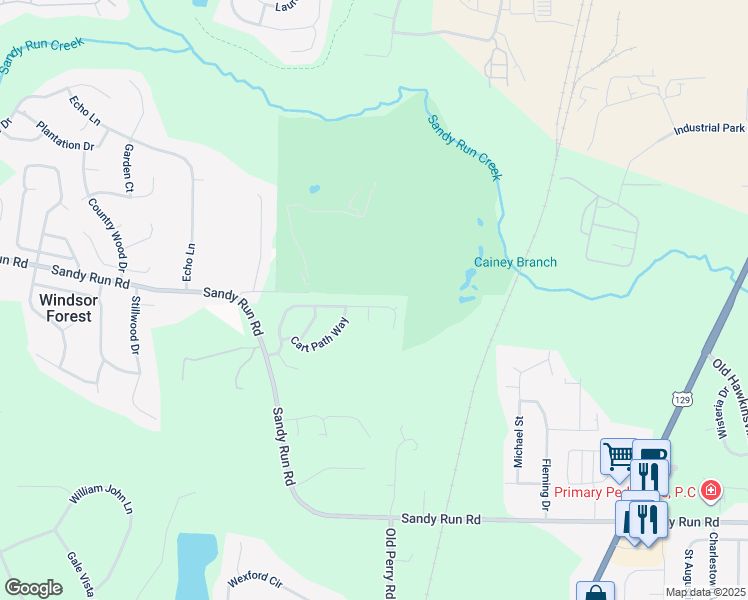 map of restaurants, bars, coffee shops, grocery stores, and more near 601 Links View Drive in Bonaire
