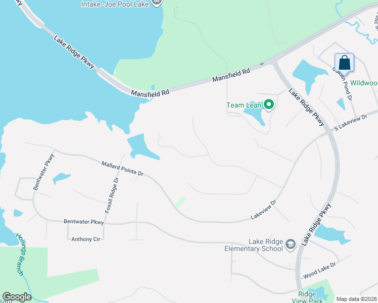 map of restaurants, bars, coffee shops, grocery stores, and more near 2913 Sand Dollar Court in Cedar Hill