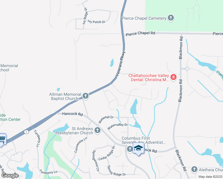 map of restaurants, bars, coffee shops, grocery stores, and more near 8868 Promenade Place in Columbus