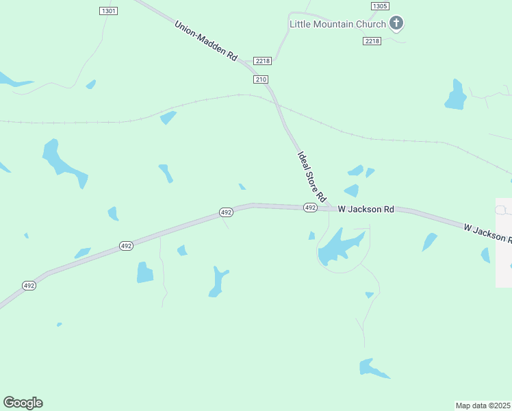 map of restaurants, bars, coffee shops, grocery stores, and more near 9560-11300 Highway 492 in Union