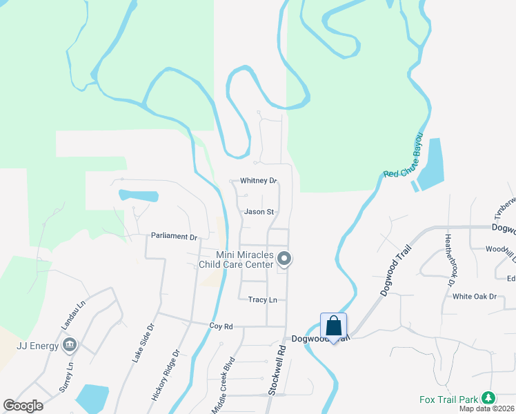 map of restaurants, bars, coffee shops, grocery stores, and more near 2503 Cole Circle in Bossier City