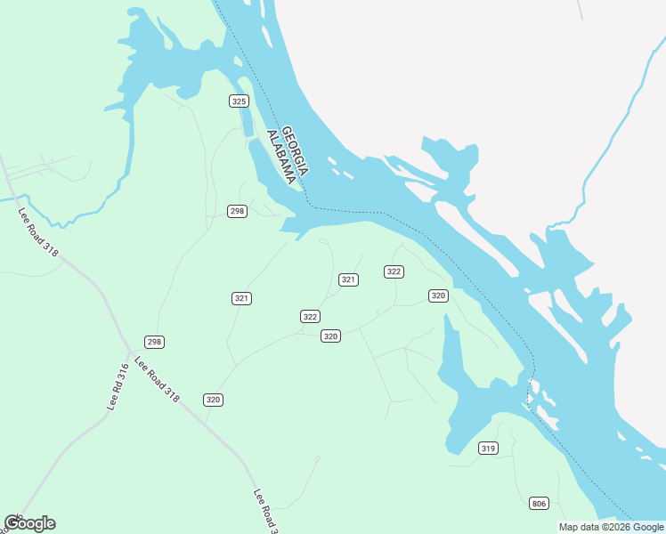 map of restaurants, bars, coffee shops, grocery stores, and more near 257 Lee Road in Smiths Station