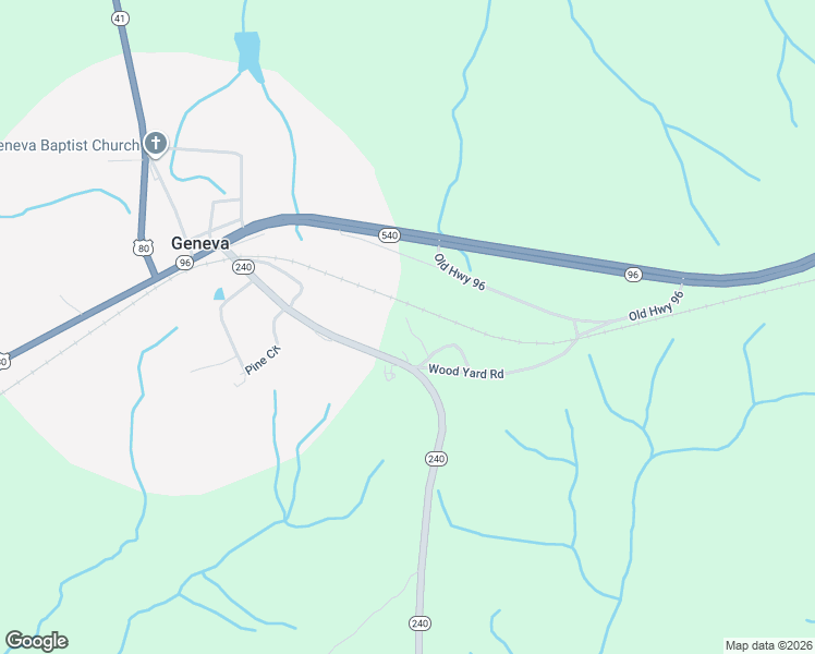 map of restaurants, bars, coffee shops, grocery stores, and more near 491 Tazewell Highway in Box Springs