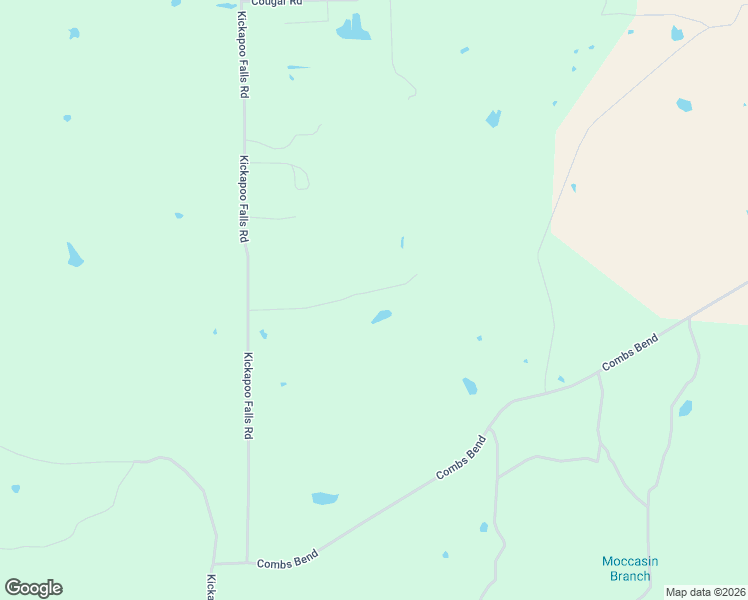 map of restaurants, bars, coffee shops, grocery stores, and more near 875 Kickapoo Falls Rd in Lipan