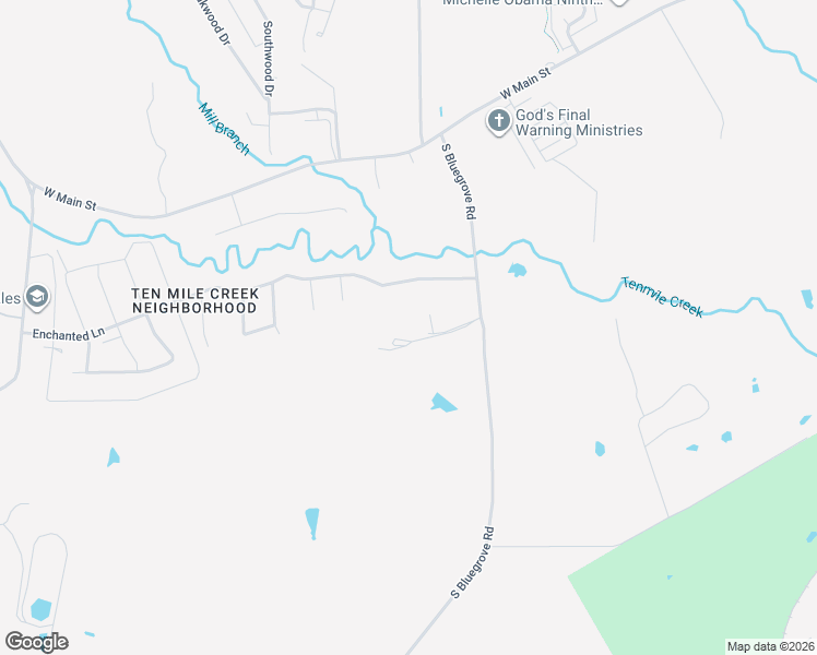 map of restaurants, bars, coffee shops, grocery stores, and more near 501 South Bluegrove Road in Lancaster