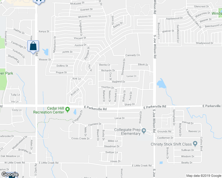 map of restaurants, bars, coffee shops, grocery stores, and more near 702 Nelson Drive in Cedar Hill