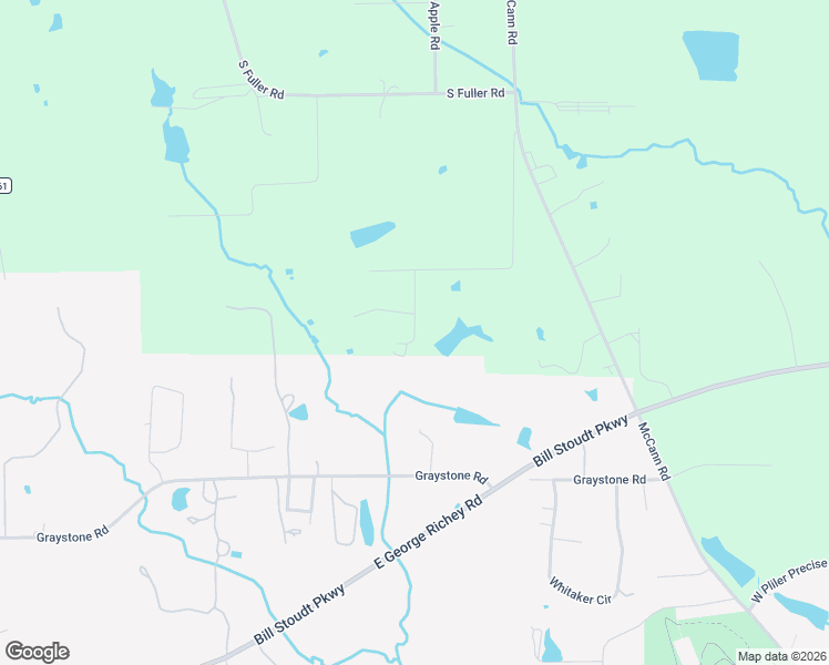 map of restaurants, bars, coffee shops, grocery stores, and more near 242 Weldon Lane in Longview