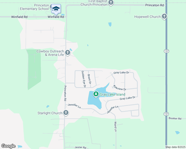 map of restaurants, bars, coffee shops, grocery stores, and more near 600 Black Scoter Circle in Princeton