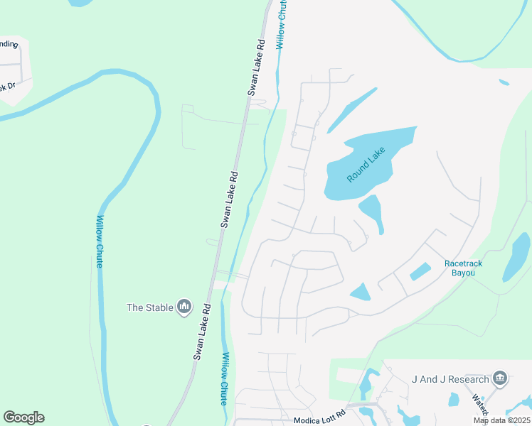map of restaurants, bars, coffee shops, grocery stores, and more near 110 Piccadilly Lane in Bossier City