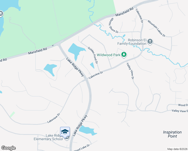 map of restaurants, bars, coffee shops, grocery stores, and more near 2770 South Lakeview Drive in Cedar Hill