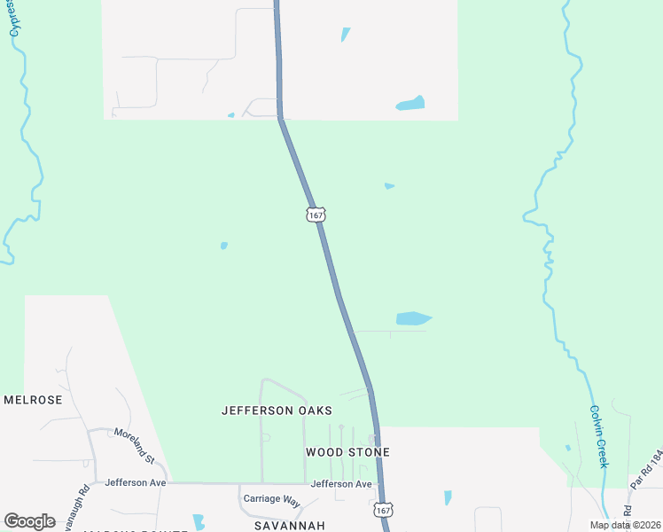 map of restaurants, bars, coffee shops, grocery stores, and more near 5578 U.S. 167 in Ruston