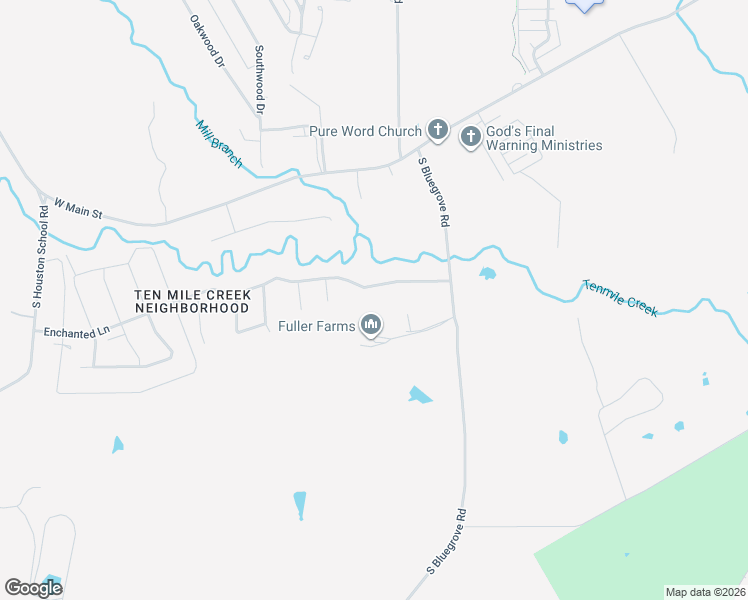 map of restaurants, bars, coffee shops, grocery stores, and more near 1608 Enchanted Lane in Lancaster