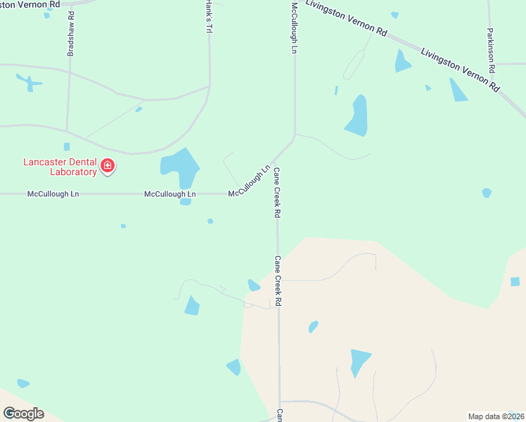 map of restaurants, bars, coffee shops, grocery stores, and more near 530 Cane Creek Road in Flora