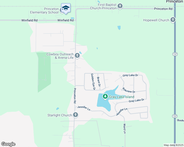 map of restaurants, bars, coffee shops, grocery stores, and more near 400 Golden Eye Drive in Princeton