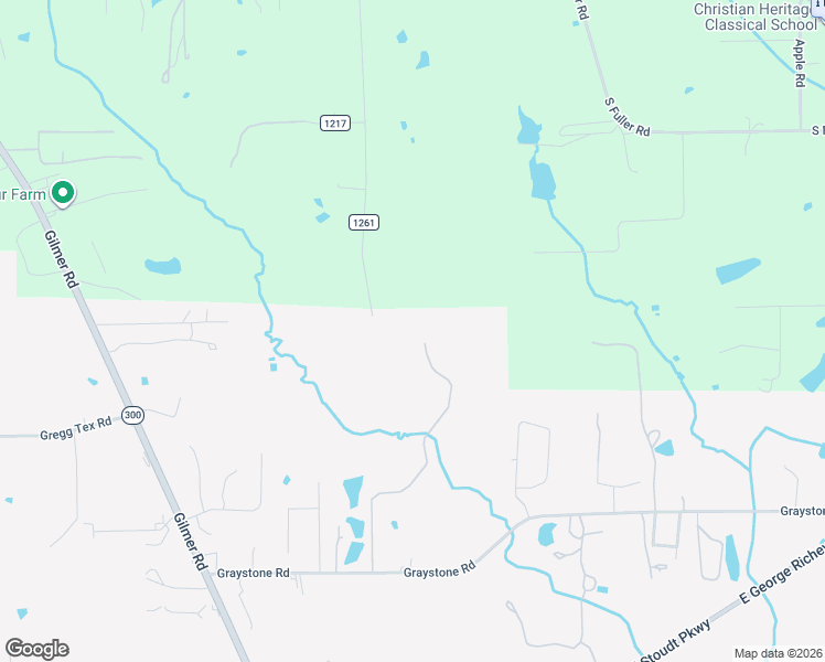 map of restaurants, bars, coffee shops, grocery stores, and more near 5700 Mccann Creek Road in Longview