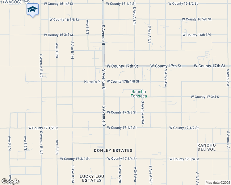 map of restaurants, bars, coffee shops, grocery stores, and more near 2788 1/4 West County 17th Street in Somerton