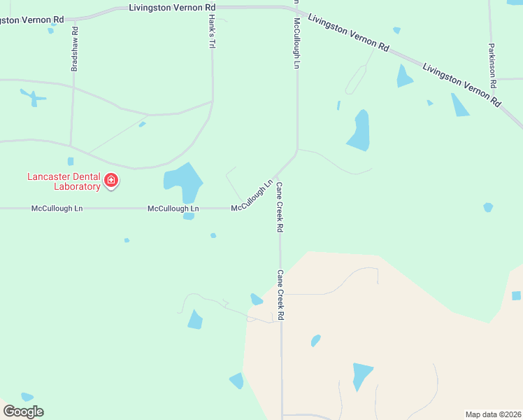 map of restaurants, bars, coffee shops, grocery stores, and more near 530 Cane Creek Road in Flora