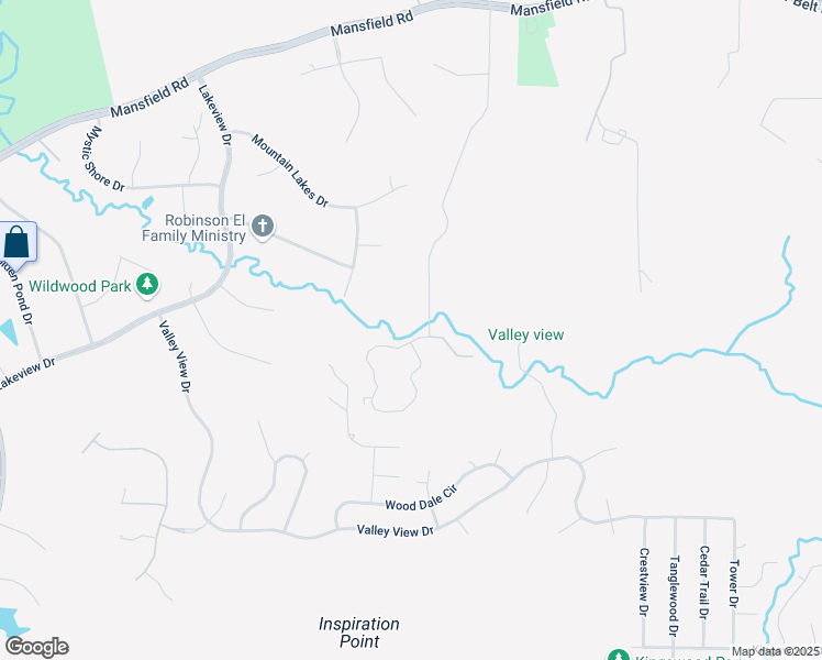 map of restaurants, bars, coffee shops, grocery stores, and more near 568 Robin Road in Cedar Hill