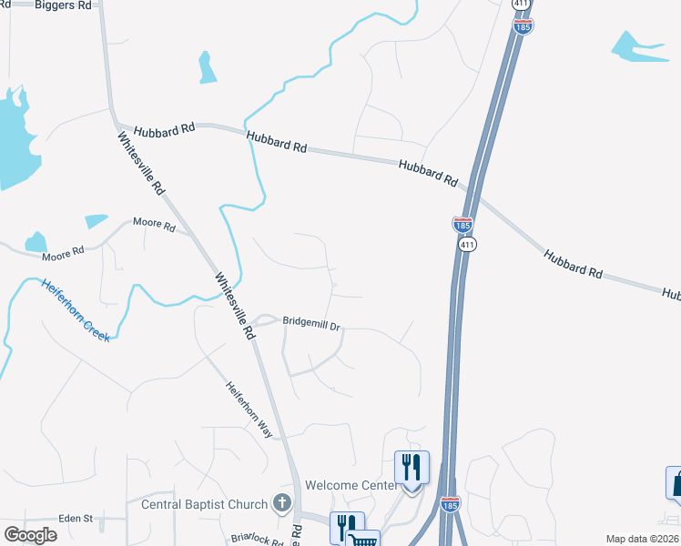 map of restaurants, bars, coffee shops, grocery stores, and more near 8018 Splendor Way in Columbus