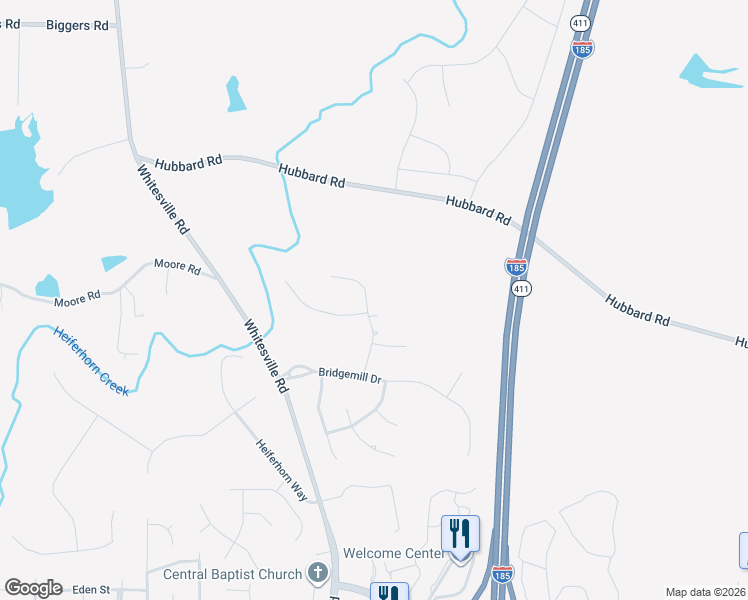 map of restaurants, bars, coffee shops, grocery stores, and more near 8018 Splendor Way in Columbus