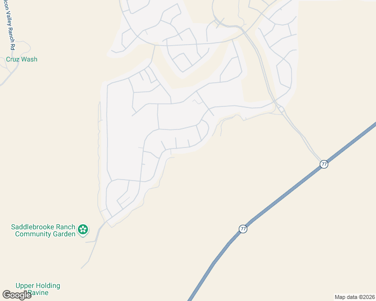 map of restaurants, bars, coffee shops, grocery stores, and more near 32482 South Sandpiper Place in Oracle