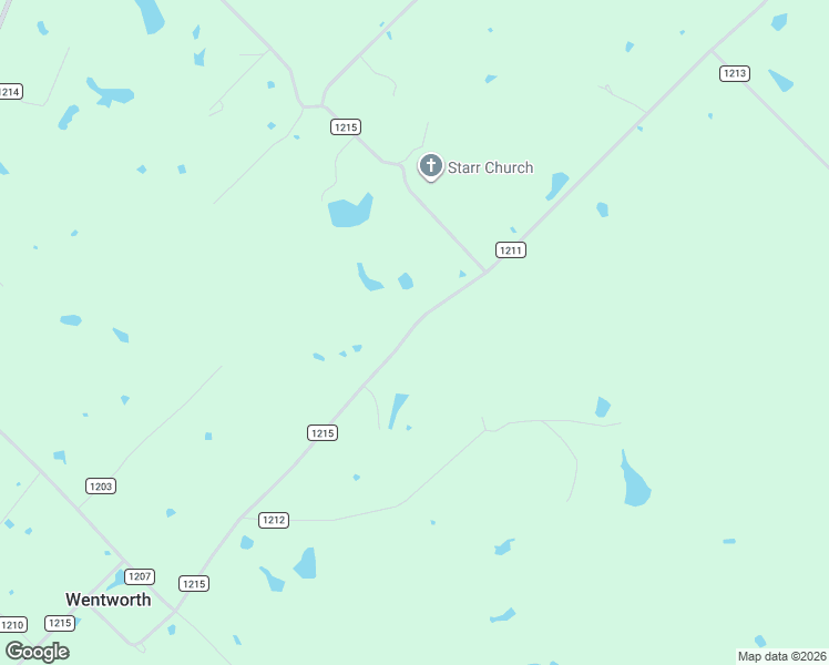 map of restaurants, bars, coffee shops, grocery stores, and more near County Road 1215 in Canton