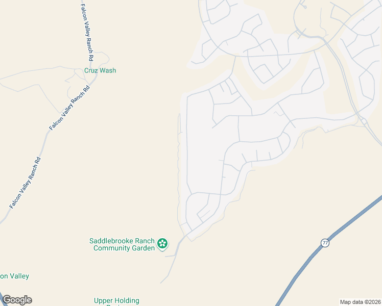 map of restaurants, bars, coffee shops, grocery stores, and more near 59779 E Arroyo Grande Dr in Oracle