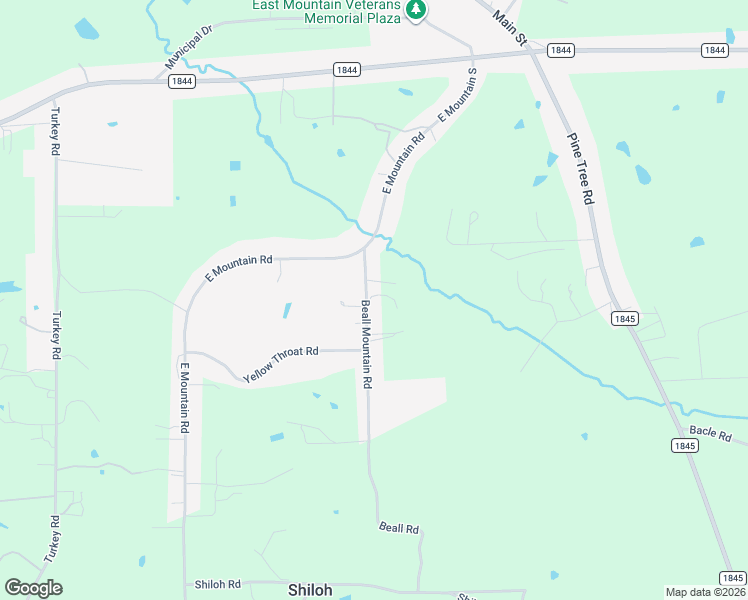 map of restaurants, bars, coffee shops, grocery stores, and more near 279 East Mountain Road in Longview