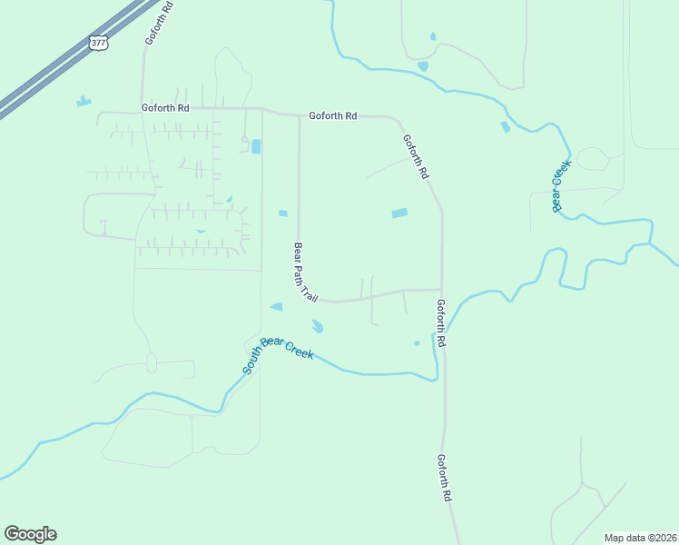 map of restaurants, bars, coffee shops, grocery stores, and more near 131 Bear Path Trail in Fort Worth
