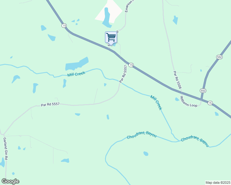 map of restaurants, bars, coffee shops, grocery stores, and more near 1375-1499 Garland Gin Road in Downsville