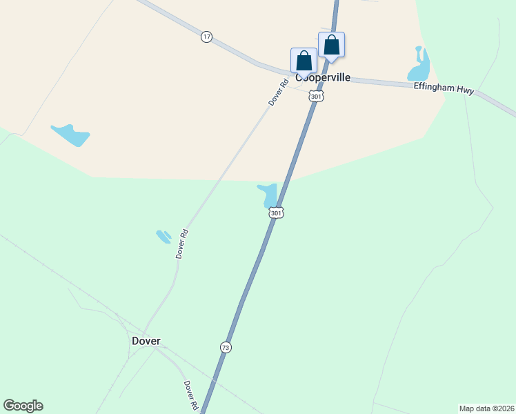 map of restaurants, bars, coffee shops, grocery stores, and more near 395 Dover Road in Sylvania