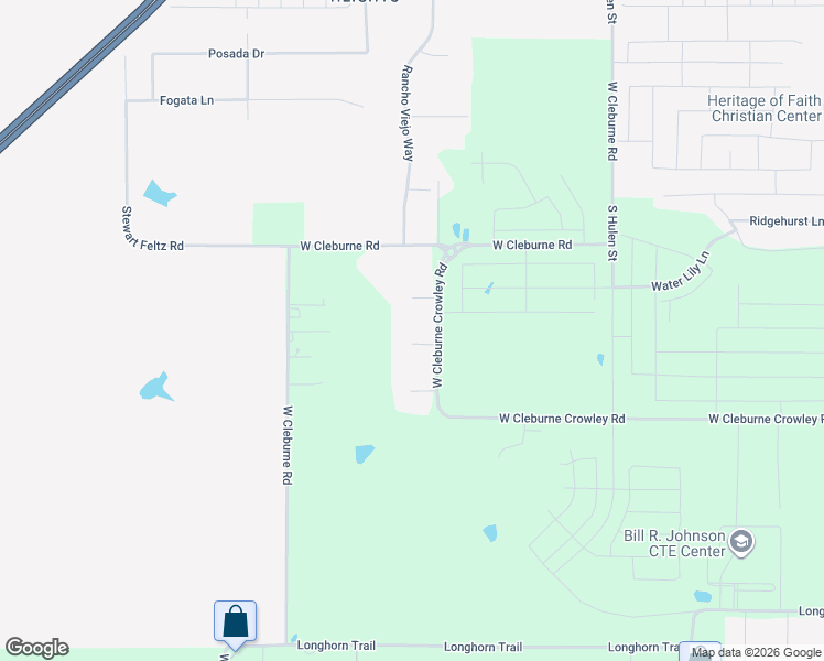 map of restaurants, bars, coffee shops, grocery stores, and more near 10508 Bessie Mae Ct in Crowley