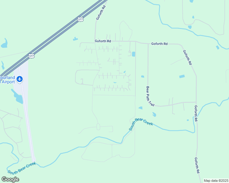 map of restaurants, bars, coffee shops, grocery stores, and more near 124 Backstretch Lane in Fort Worth